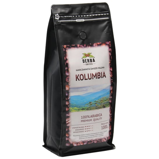 Kawa Ziarnista Derba Coffee Kolumbia 1 Kg Kawa Ziarnista Świeżo Inne