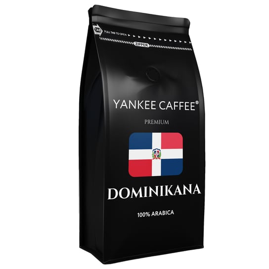 Kawa ziarnista Do Ekspresu 1kg 100% Arabica Świeżo Palona DOMINIKANA Yankee Caffee