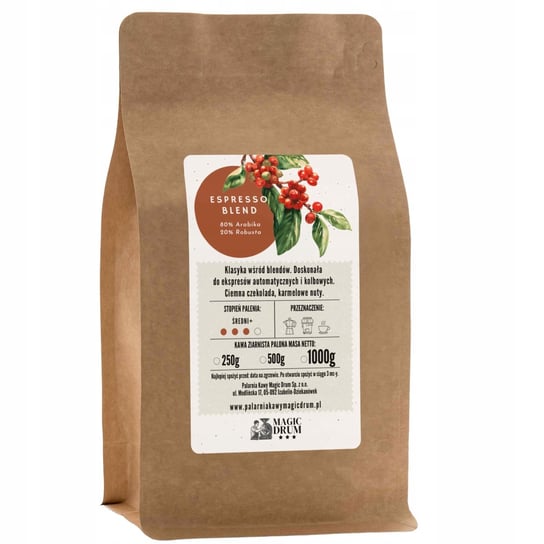 Kawa ziarnista ESPRESSO BLEND 80/20 500g Ingagi Coffee