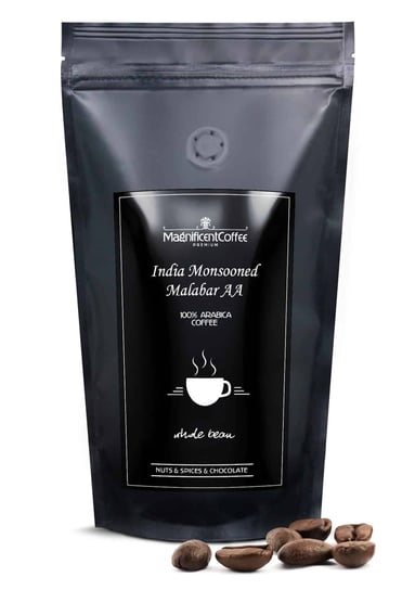 Kawa ziarnista INDIA MONSOONED MALABAR AA 100% Arabica 1kg Inny prou