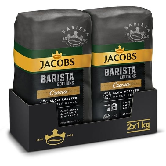 Kawa ziarnista Jacobs Barista Editions Crema zestaw 2x 1kg Jacobs