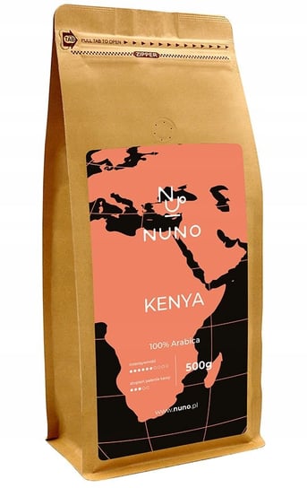 Kawa Ziarnista Kenia Świeżo Palona 72H Od Wypalenia Arabika 500 G Nuno