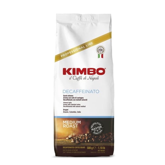Kawa ziarnista KIMBO Espresso Decaffeinato 500g Kimbo