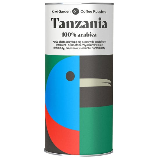 Kawa Ziarnista Kiwi Tanzania 100% Arabica 200G Kiwi Garden