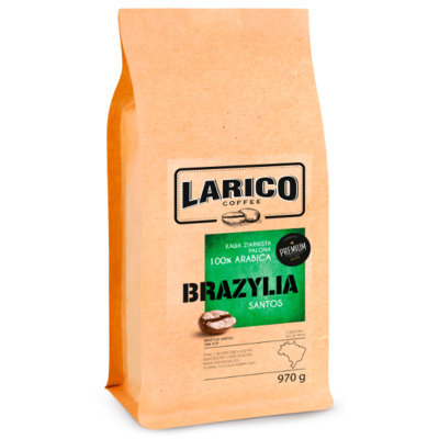 Kawa ziarnista LARICO Brazylia, 970 g Larico
