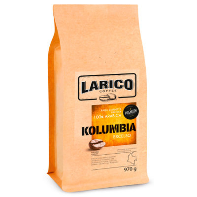 Kawa ziarnista LARICO Kolumbia, 970 g Larico