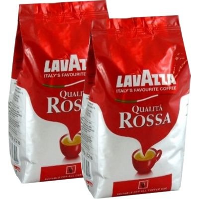 Kawa ziarnista LAVAZZA Qqualita Rossa, 2x1 kg Lavazza