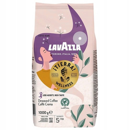 Kawa ziarnista LAVAZZA TIERRA WELLNESS 1kg Lavazza