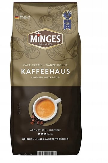 Kawa ziarnista Minges Cafe Creme Kaffehaus 1kg inna (Inny)