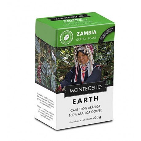 Kawa ziarnista MONTECELIO Earth Zambia, 250 g Montecelio