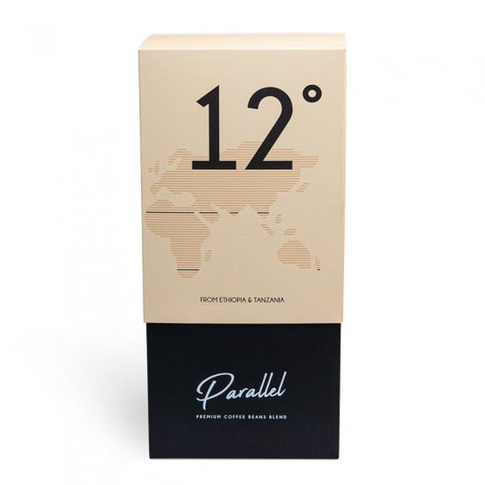 Kawa ziarnista „Parallel 12“ w pudełku prezentowym, 1 kg Przyjaciele Kawy