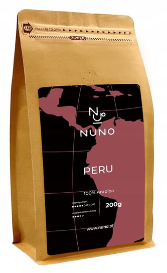 Kawa Ziarnista Peru Nuno Świeżo Palona 72H 200G Nuno