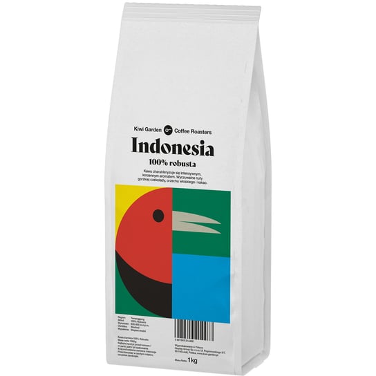 Kawa Ziarnista Specialty Robusta 100% Indonesia Kiwi Garden