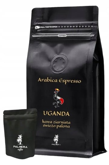 Kawa ziarnista świeżo palona 100% Arabica Espresso Uganda 1kg Palmera ANDPOL