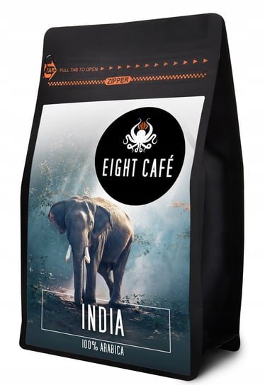 Kawa Ziarnista Świeżo Palona 100% Arabica India 500G Do Ekspresu EIGHT CAFE