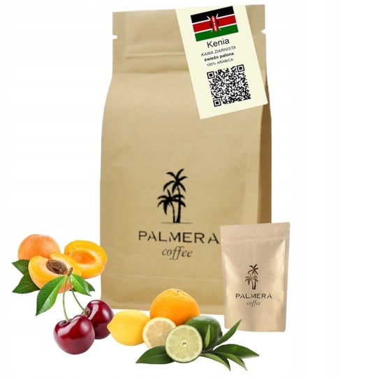 Kawa Ziarnista Świeżo Palona 100% Arabica Kenia 1Kg Palmera Coffee Eco Inna marka