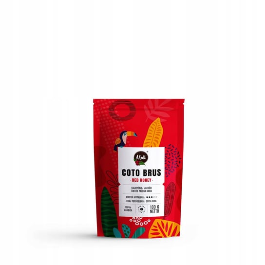 Kawa Ziarnista Świeżo Palona 100% Arabica Kostaryka Mott SPECIALITY Mott Coffee