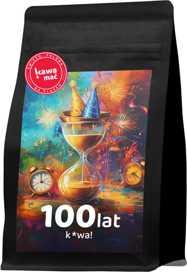 Kawa ziarnista świeżo palona 100 lat Brazylia 100% Arabica 150g KawaMać Kawa Mać