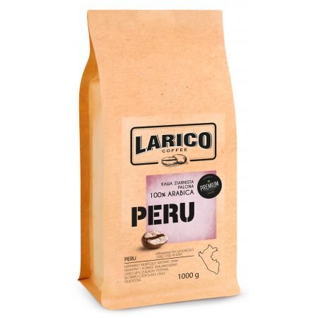 Kawa Ziarnista Wypalana Metodą Tradycyjną Peru 1 Larico