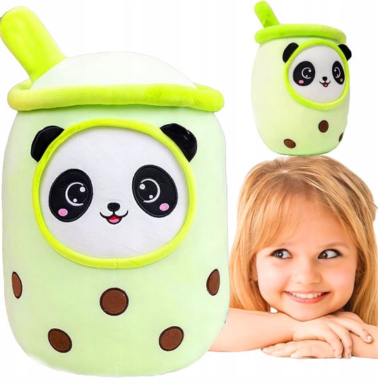 Kawaii Maskotka Pluszak Poduszka Panda Bubble Tea Inna marka