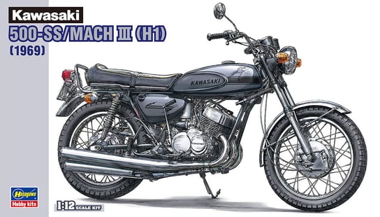 Kawasaki 500-Ss/Mach Iii (H1) 1:12 Hasegawa Bk10 HASEGAWA