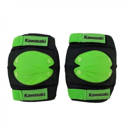 Kawasaki, Zestaw ochraniaczy, zielony, rozmiar M Kawasaki