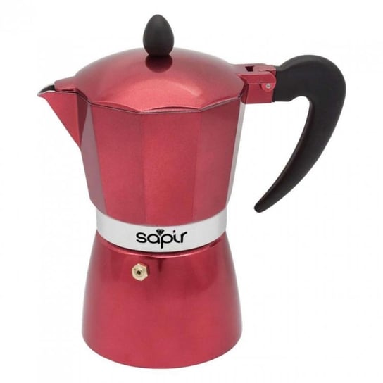 Kawiarka SAPIR, czerwona, 150 ml Sapir