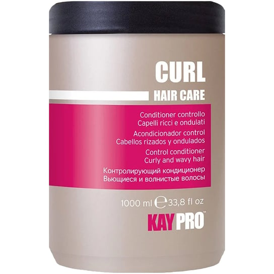 KayPro Curl Hair Care, Wzmacniająca Odżywka Do Włosów Kręconych, 1000ml Kaypro