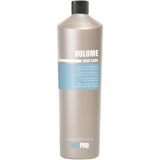 KayPro Volume Shampoo, Lekki Szampon Nadający Włosom Objętości, 1000ml Kaypro