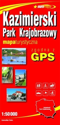 Kazimierski Park Krajobrazowy 1:50 000 Expressmap Polska Sp. z o.o.
