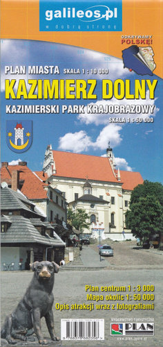 Kazimierz Dolny. Mapa 1:10 000 Opracowanie zbiorowe