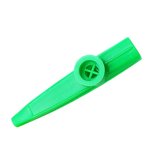 Kazoo Plastikowe zielone Flet Rzezańców Mirliton KERA AUDIO