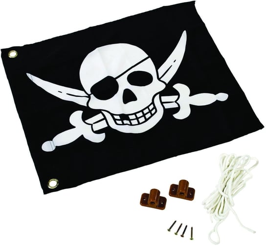 KBT, flaga na plac zabaw Pirat KBT