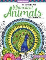 KC Doodle Art Whimsical Animals Coloring Book Bousquet Krisa