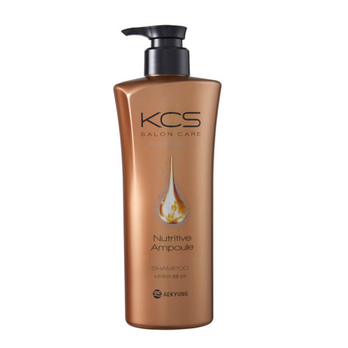 KCS, Salon Care, odżywczy szampon do włosów zniszczonych, 600 ml KCS