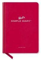 Keel's Simple Diary Volume Two (dark red) Keel Philipp