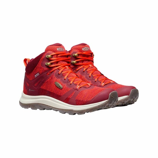 Keen Terradora II Wp 1025435, Damskie, buty trekkingowe, Czerwone KEEN