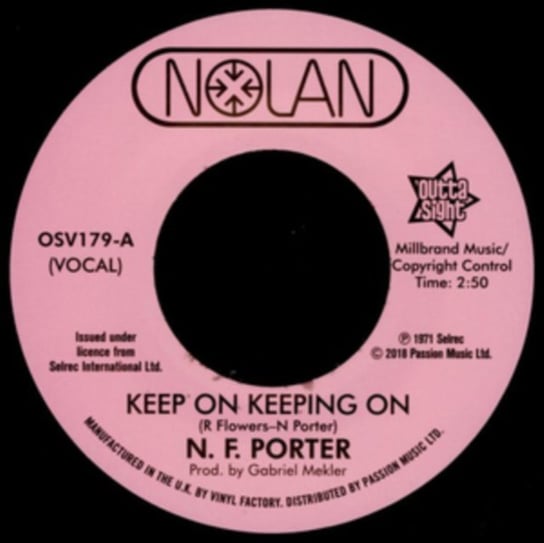 Keep On Keeping On / If I Could Only Be Sure Porter Nolan