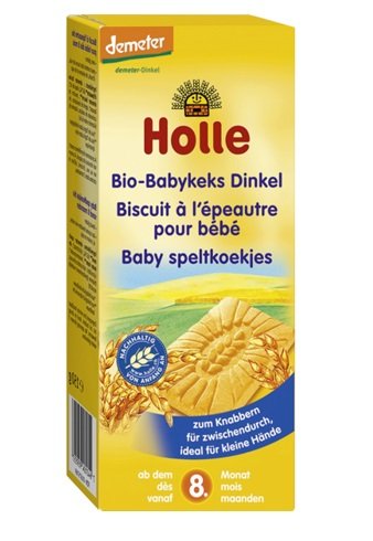 Keksy orkiszowe dla niemowląt HOLLE, 150 g Holle