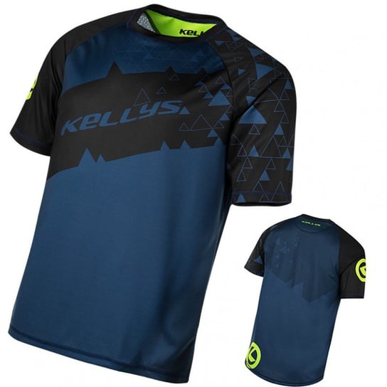Kellys, Koszulka rowerowa, TYRION, niebieski, rozmiar XL Kellys