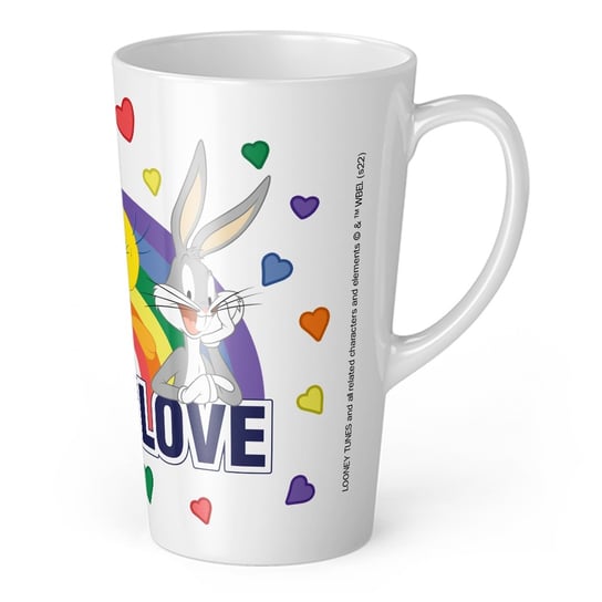 Kemis - House of Gadgets, Ceramiczny kubek XL Latte Looney Tunes - Love is Love Kemis - House of Gadgets