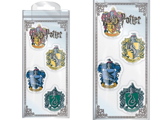 Kemis - House of Gadgets, Gumki do ścierania Harry Potter - produkt licencyjny 4 sztuki Kemis - House of Gadgets