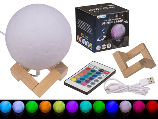 Kemis - House of Gadgets, Lampka Księżyc LED zmieniająca kolory Kemis - House of Gadgets