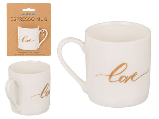 Kemis, Kubeczek porcelanowy do espresso Love, 100 ml Kemis - House of Gadgets