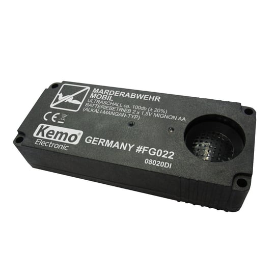 Kemo Fg022 Mobilny Odstraszacz Ultradźwiękowy Na Kuny 2X1,5V Made In Germany Inna marka