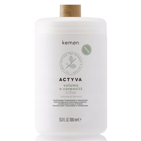 Kemon Actyva Volume e Corposita | Odżywka nadająca grubość i objętość włosom 1000ml Kemon