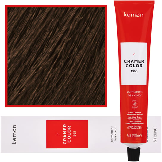 Kemon, Cramer Color 100ml kremowa farba do włosów z olejkami roślinnymi 7 Blond Kemon