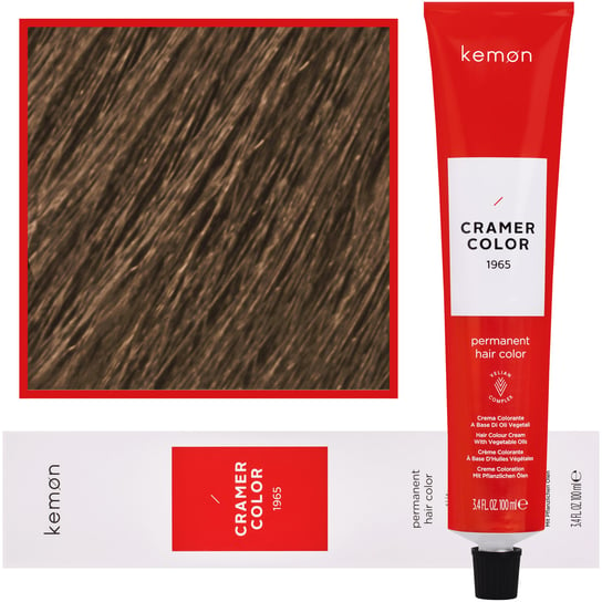 Kemon, Cramer Color 100ml kremowa farba do włosów z olejkami roślinnymi 8 Jasny Blond Kemon