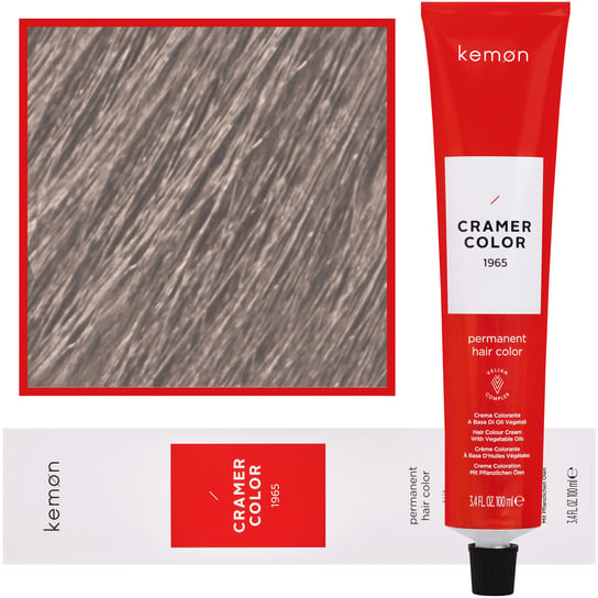 Kemon, Cramer Color 100ml kremowa farba do włosów z olejkami roślinnymi 9,21 Bardzo Jasny Beżowy Popielaty Blond Kemon