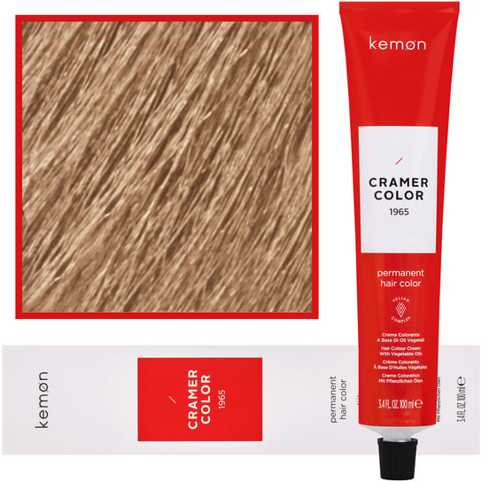 Kemon, Cramer Color 100ml kremowa farba do włosów z olejkami roślinnymi 9 Bardzo Jasny Blond Kemon